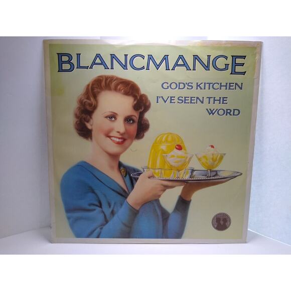 Blancmange God's Kitchen / I've Seen The Word 12" Vinyl Record Synth-Pop 1982 - Picture 3 of 3